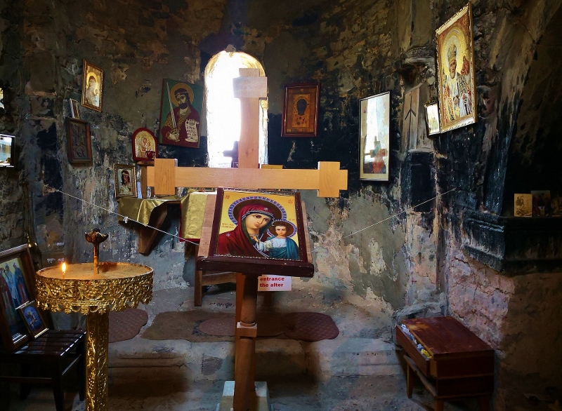 In der Kapelle der Festung Udscharma