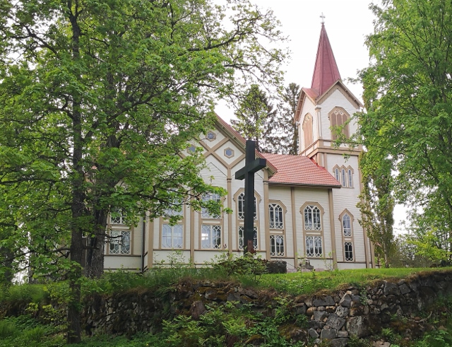 Holzkirche in Enonkoski
