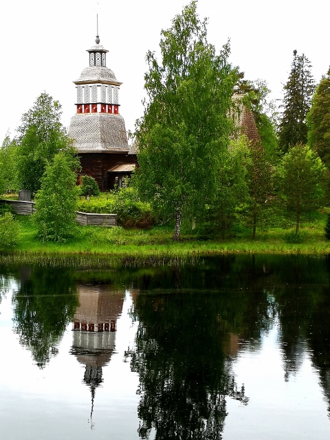 Die Kirche von Petäjävesi ist Unesco Weltkulturerbe