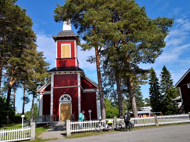 Dorfkirche auf Björkö