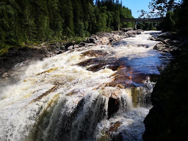 Der Formofoss-Wasserfall